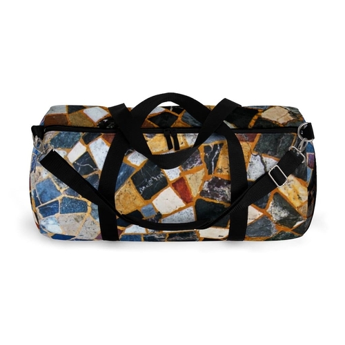Duffel Bag - Carry on Luggage - Rustic Multicolor - Image 5