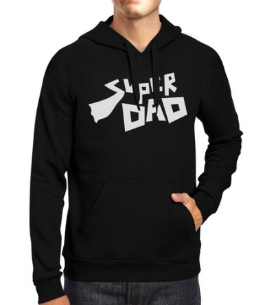 Super Dad Unisex Funny Graphic Hoodie Best Dad