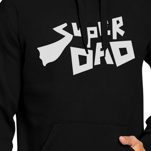 Super Dad Unisex Funny Graphic Hoodie Best Dad - Image 2