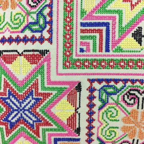Needlepoint Tassel Pillow Cover - Image 4