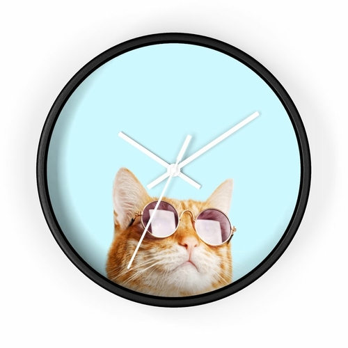 Cat is Alway's Right Wall clock - Image 7