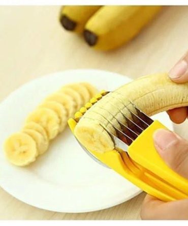 Go Bananas Over The Bite Size Banana Slicer