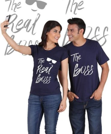 The Real Boss Couple T-Shirts
