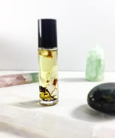 Essential Oil Blend with Crystals Frankincense