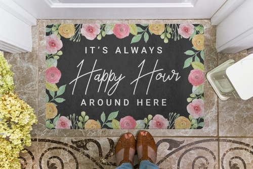 Doormat Door mat Welcome Mat Housewarming Gift