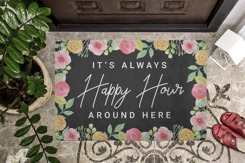 Doormat Door mat Welcome Mat Housewarming Gift - Image 3