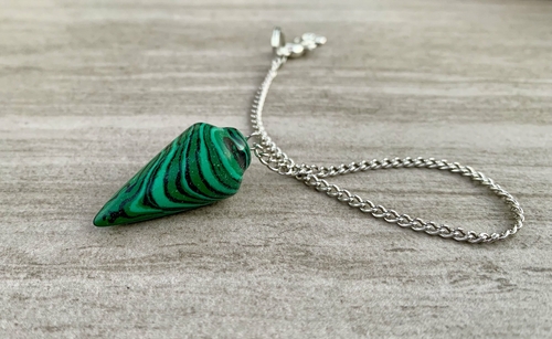 Reconstructed Malachite Pendulum - Image 4
