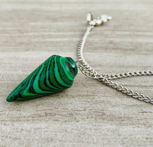 Reconstructed Malachite Pendulum