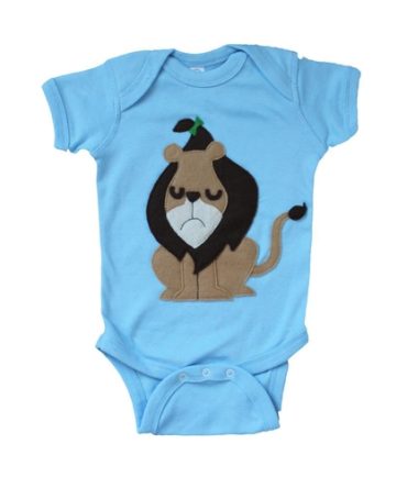 The Cowardly Lion -The Wonderful Wizard of Oz - Baby Onesie