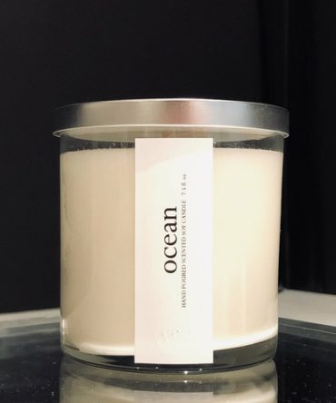 ocean scented candle