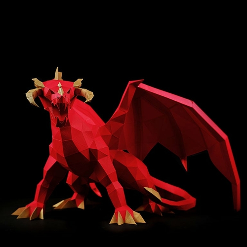 Red Dragon Model - Image 9