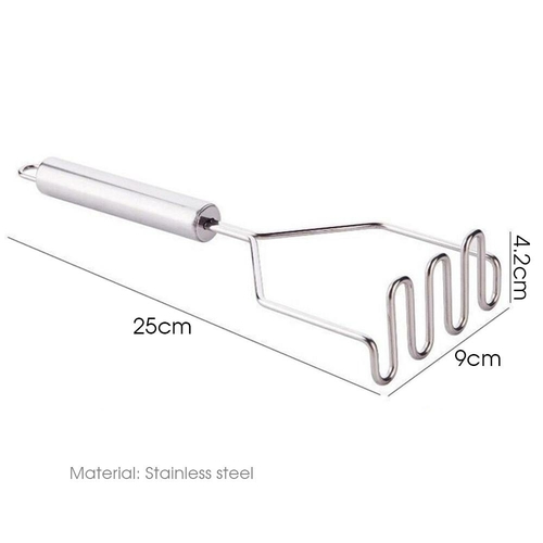 Premium Stainless Steel Durable Potato and Food Masher - Image 4