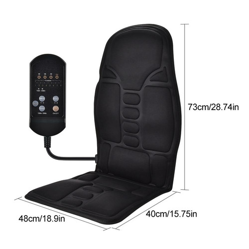 Portable Vibrating Heat Therapy Massage Cushion Mattress - Image 6