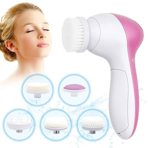 5 in 1 Face Massage Cleansing Brush Set - Image 3