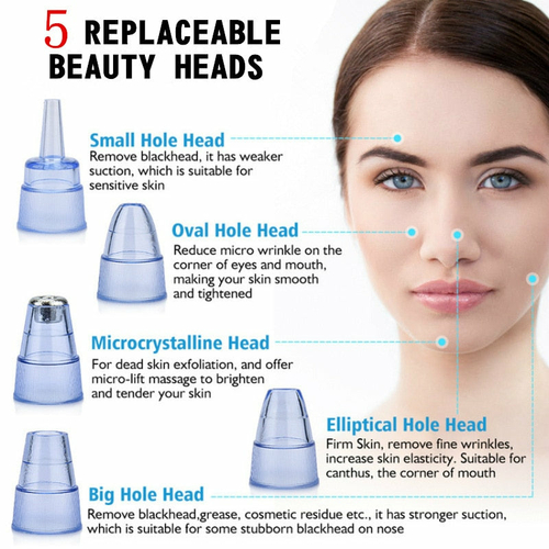 Facial Blackhead Remover Electric Vacuum Machine - Image 5
