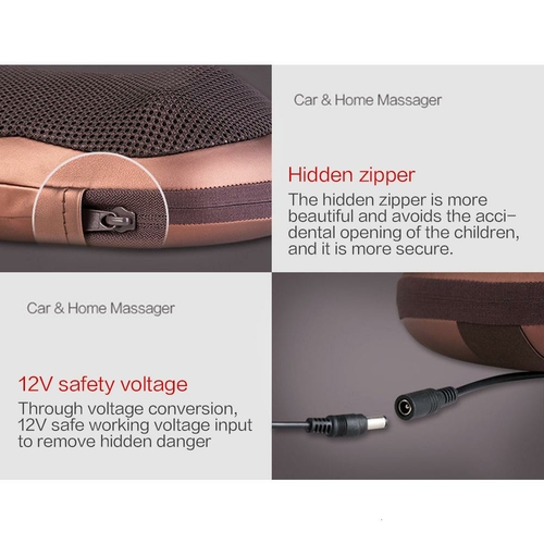 Portable 4 heads Massage Pillow - Image 4