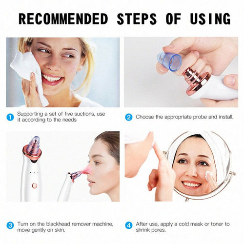 Facial Blackhead Remover Electric Vacuum Machine - Image 3