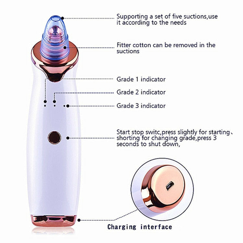 Facial Blackhead Remover Electric Vacuum Machine - Image 2