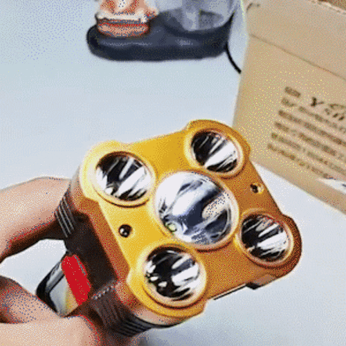 Ultra Bright Waterproof Outdoor LED Flashlight with Side Lamp - Image 10