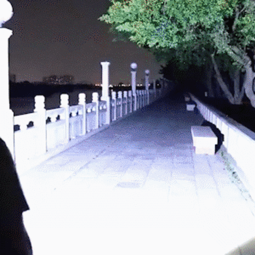 Ultra Bright Waterproof Outdoor LED Flashlight with Side Lamp - Image 4