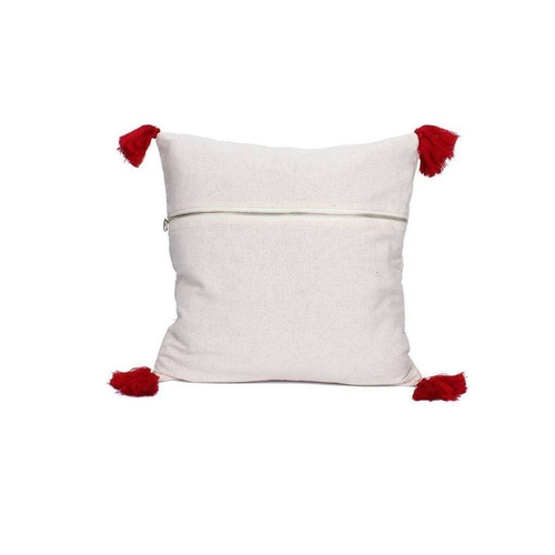 Needlepoint Tassel Pillow Cover - Image 3