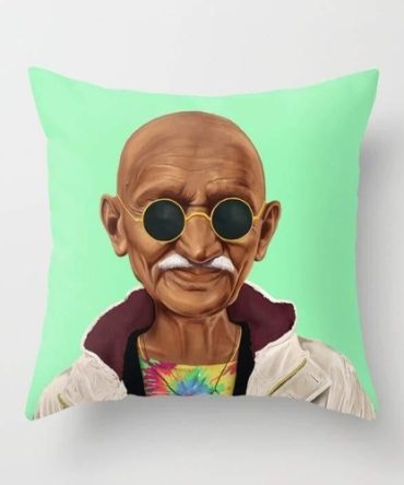 Mahatma Gandhi Pillow