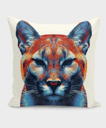 Puma - Colorful Animals Cushion/Pillow