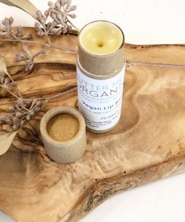 VEGAN Lip Balm / Organic Lip Balm / Compostable Paperboard Tube / Eco