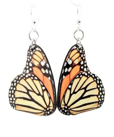 Monarch Butterfly Earrings #1561