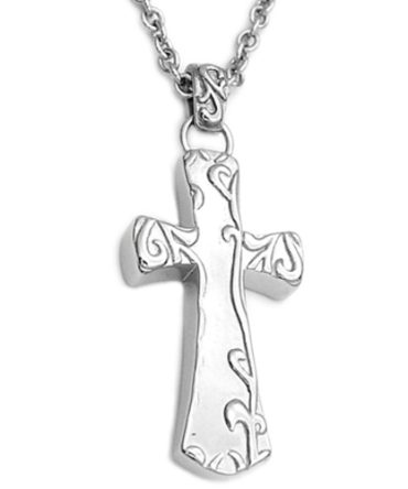 Solid Cross  - Classic Cross Necklace