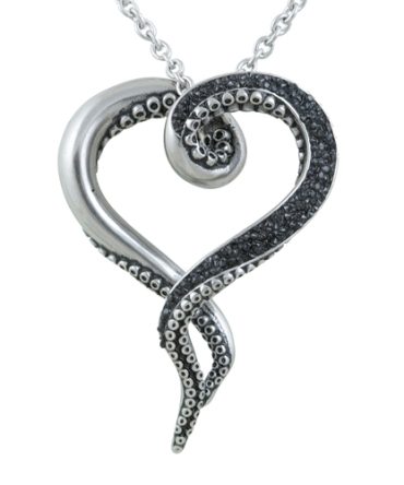 Dark & Bright Tentacle Octopus Necklace