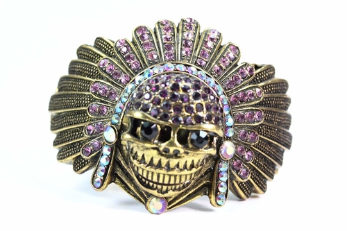 Native Indian Chief Bangle - Image 2