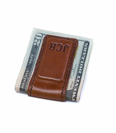 Hand Sewn Magnetic Money Clip