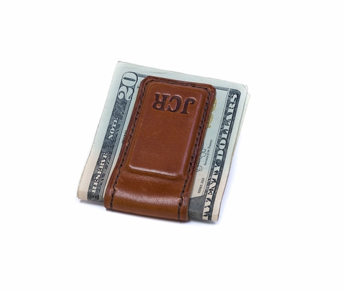 Hand Sewn Magnetic Money Clip