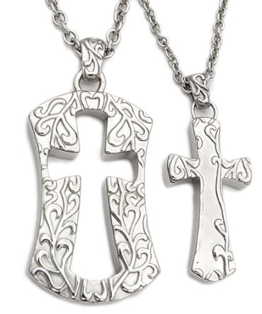 Couple Cross Necklaces